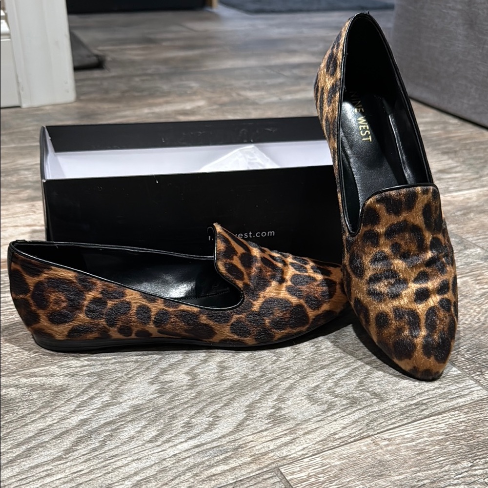 Nine West Leopard Print Women's Loafers